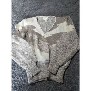 1980s Lilly by California Acrylic Geometric Sweater